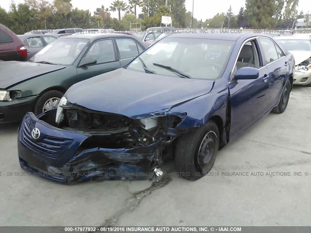 4T1BE46K39U412067 - 2009 TOYOTA CAMRY SE/LE/XLE BLUE photo 2