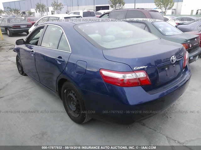 4T1BE46K39U412067 - 2009 TOYOTA CAMRY SE/LE/XLE BLUE photo 3