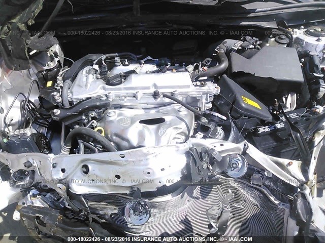 4T1BF1FK9EU438159 - 2014 TOYOTA CAMRY L/SE/LE/XLE 银色 照片 10