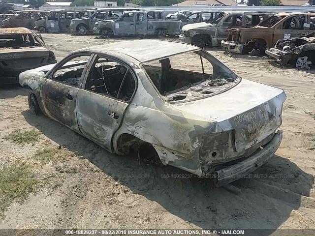 1G1NE52JXY6317232 - 2000 CHEVROLET MALIBU LS შავი ფოტო 3