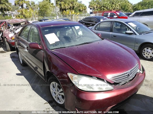 4T1BE32K76U110325 - 2006 TOYOTA CAMRY LE/XLE/SE Tünd qırmızı foto 1