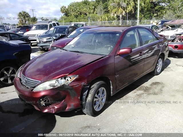 4T1BE32K76U110325 - 2006 TOYOTA CAMRY LE/XLE/SE Tünd qırmızı foto 6