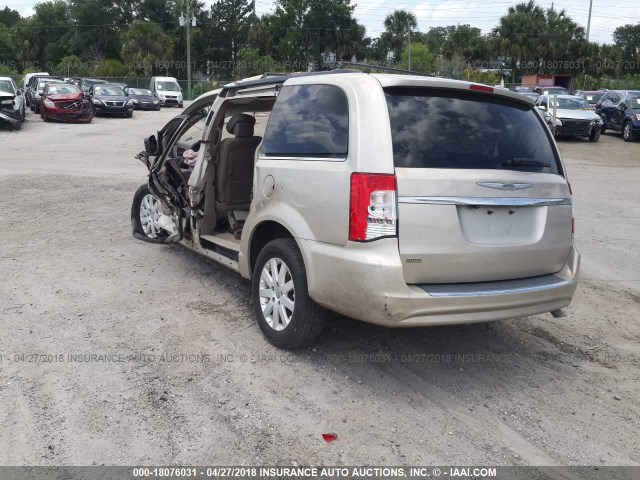 2C4RC1BG7ER175146 - 2014 CHRYSLER TOWN & COUNTRY TOURING GOLD photo 3