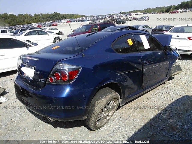 JTKDE167880271471 - 2008 TOYOTA SCION TC 蓝色 照片 4