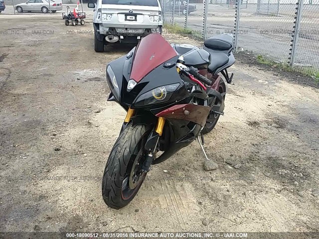 JYARJ12E87A019527 - 2007 YAMAHA YZFR6 L RED photo 2