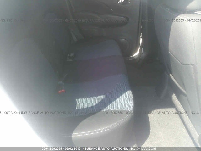 3N1CE2CPXFL409656 - 2015 NISSAN VERSA NOTE S/S PLUS/SV/SL/SR WHITE photo 8