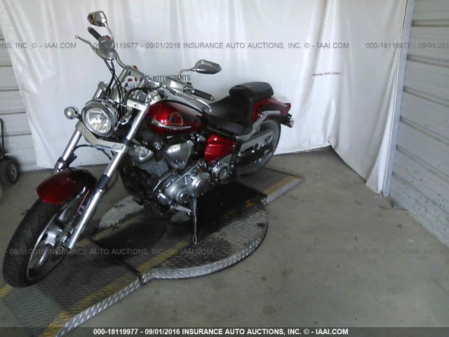 JYAVP27E88A004684 - 2008 YAMAHA XV1900 CU RED photo 2