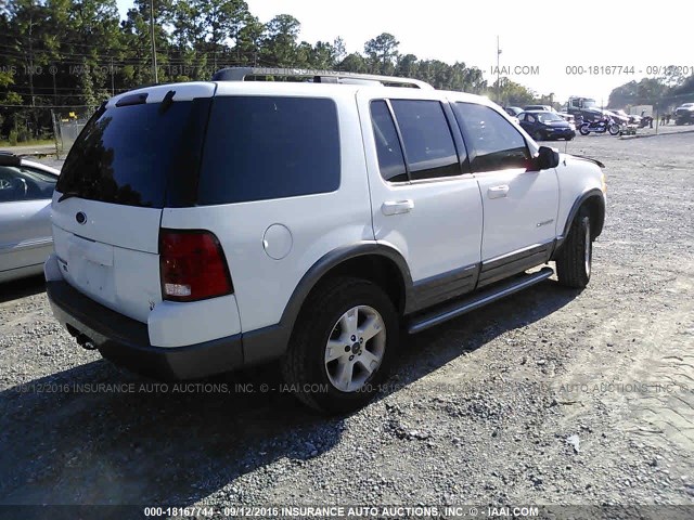 1FMDU63W44UB04218 - 2004 FORD EXPLORER XLT/XLT SPORT/NBX 白色 照片 4