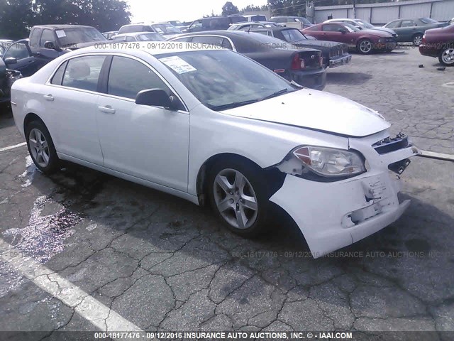 1G1ZA5E06CF238486 - 2012 CHEVROLET MALIBU LS თეთრი ფოტო 1