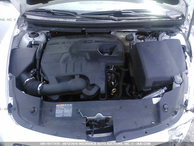 1G1ZA5E06CF238486 - 2012 CHEVROLET MALIBU LS თეთრი ფოტო 10