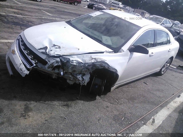 1G1ZA5E06CF238486 - 2012 CHEVROLET MALIBU LS თეთრი ფოტო 2