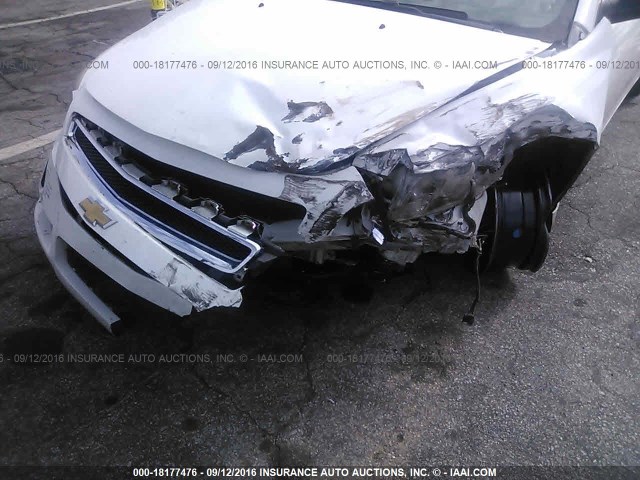 1G1ZA5E06CF238486 - 2012 CHEVROLET MALIBU LS თეთრი ფოტო 6