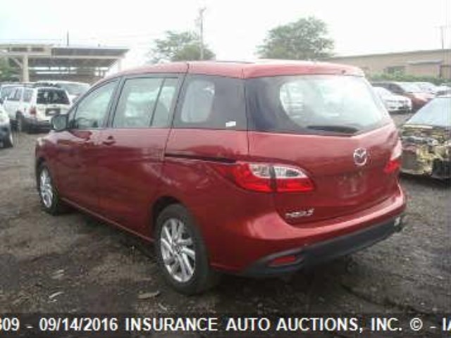 JM1CW2BL7E0164450 - 2014 MAZDA 5 SPORT RED photo 3