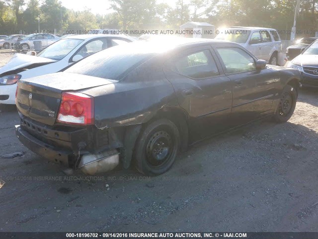 2B3CA3CV9AH196795 - 2010 DODGE CHARGER SXT BLACK photo 4