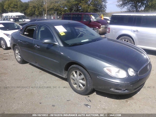 2G4WC562251242061 - 2005 BUICK LACROSSE CX GRAY photo 1