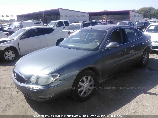 2G4WC562251242061 - 2005 BUICK LACROSSE CX GRAY photo 2