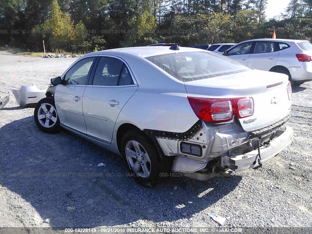 1G11B5SA6DU150221 - 2013 CHEVROLET MALIBU LS ვერცხლისფერი ფოტო 3