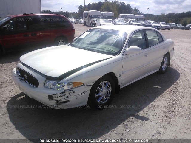 1G4HR54K75U159255 - 2005 BUICK LESABRE LIMITED WHITE photo 2