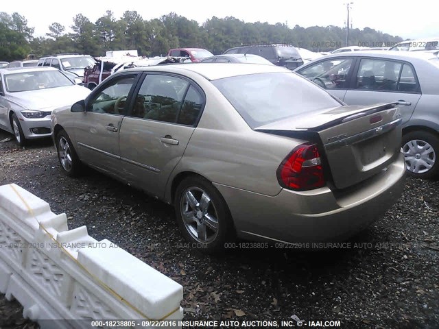 1G1ZU538X6F207729 - 2006 CHEVROLET MALIBU LTZ 金色 照片 3