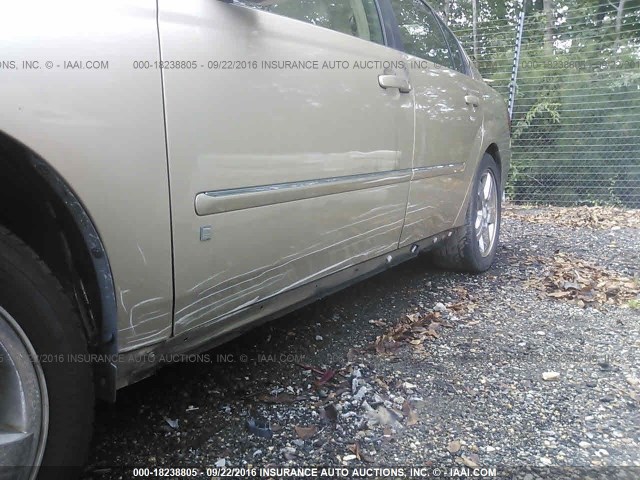 1G1ZU538X6F207729 - 2006 CHEVROLET MALIBU LTZ 金色 照片 6