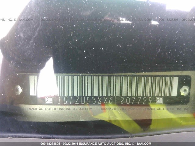 1G1ZU538X6F207729 - 2006 CHEVROLET MALIBU LTZ 金色 照片 9