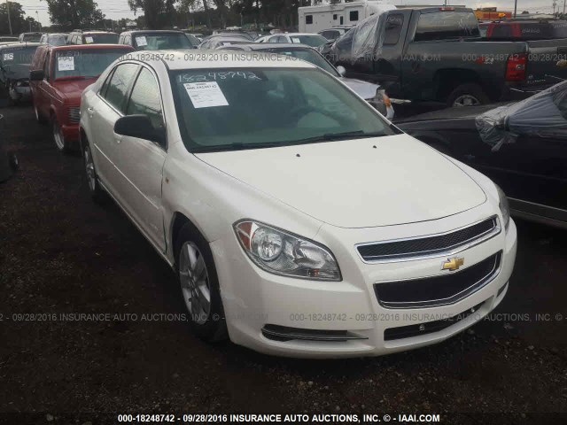 1G1ZG57B384224917 - 2008 CHEVROLET MALIBU LS 白色 照片 1