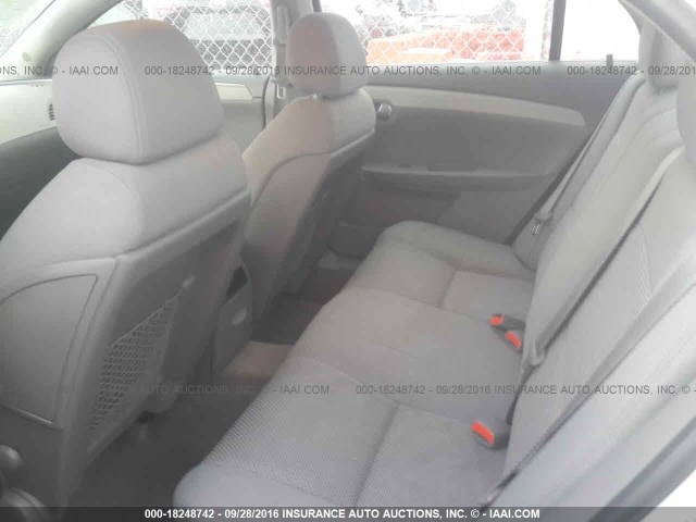 1G1ZG57B384224917 - 2008 CHEVROLET MALIBU LS 白色 照片 8