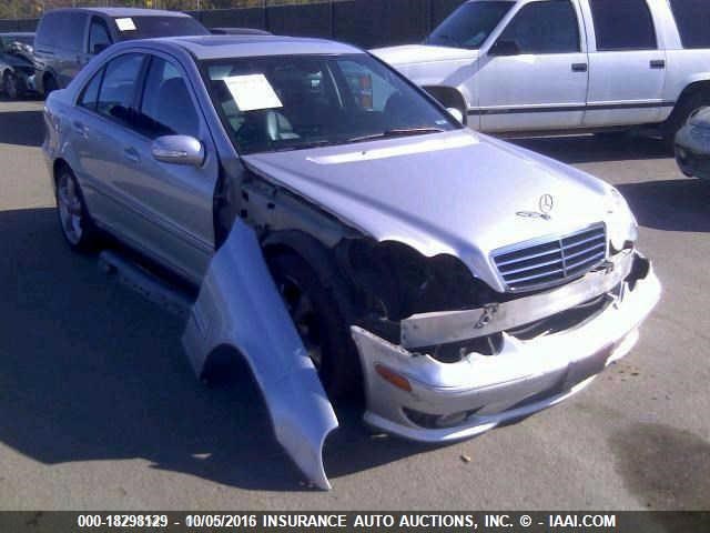 WDBRF52H66F731736 - 2006 MERCEDES-BENZ C GENERATION 2006 230 SILVER photo 1