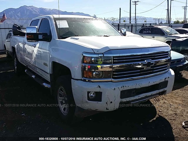 1GC4K1E8XGF154657 - 2016 CHEVROLET SILVERADO K3500 HIGH COUNTRY WHITE photo 1