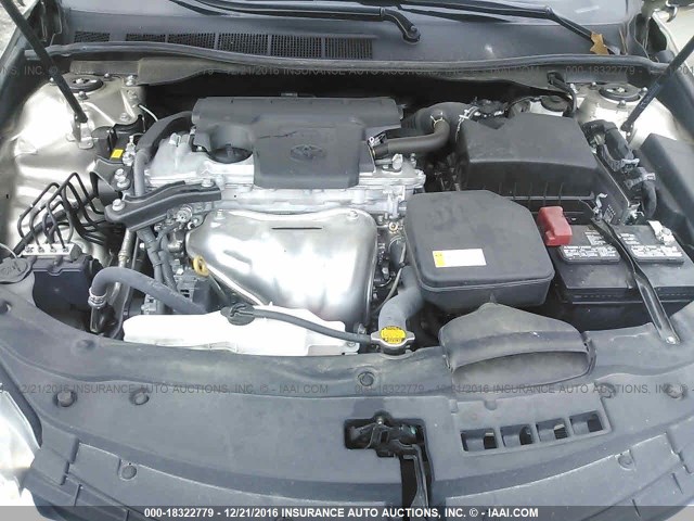 4T4BF1FK4FR509954 - 2015 TOYOTA CAMRY LE/XLE/SE/XSE GOLD photo 10
