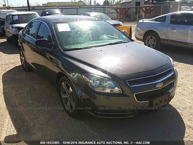 1G1ZC5EU5BF160116 - 2011 CHEVROLET MALIBU 1LT GRAY photo 1