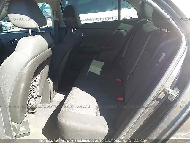 1G1ZC5EU5BF160116 - 2011 CHEVROLET MALIBU 1LT GRAY photo 8