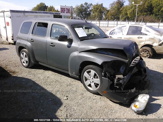 3GNCA13B79S629023 - 2009 CHEVROLET HHR LS GRAY photo 1