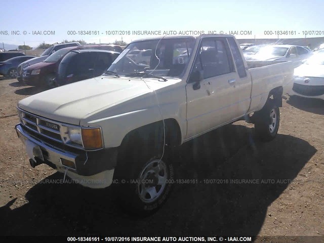 JT4RN67S9J5099294 - 1988 TOYOTA PICKUP XTRACAB RN67 SR5 YELLOW photo 2