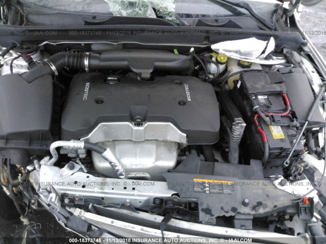 1G11B5SL9EF159700 - 2014 CHEVROLET MALIBU LS 银色 照片 10