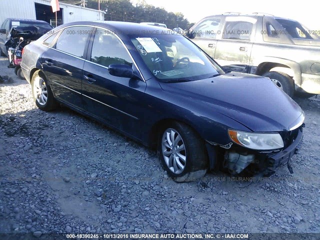 KMHFC46F77A175317 - 2007 HYUNDAI AZERA SE/LIMITED Dark Blue photo 1