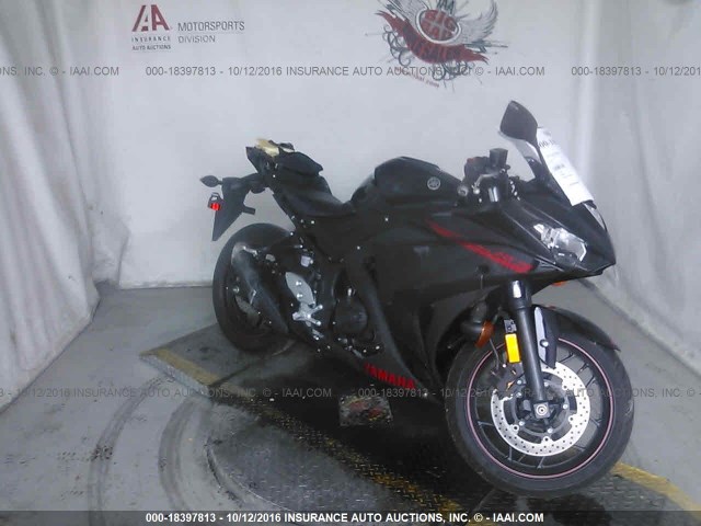 MH3RH06Y4FK008873 - 2015 YAMAHA YZFR3 BLACK photo 1