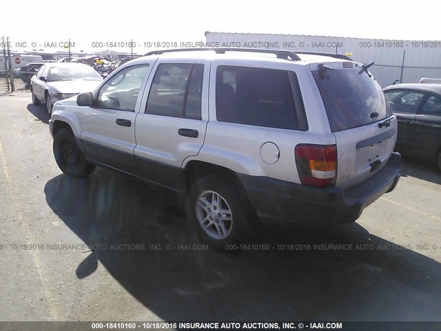 1J4GW48N74C382711 - 2004 JEEP GRAND CHEROKEE LAREDO/COLUMBIA/FREEDOM 银色 照片 3