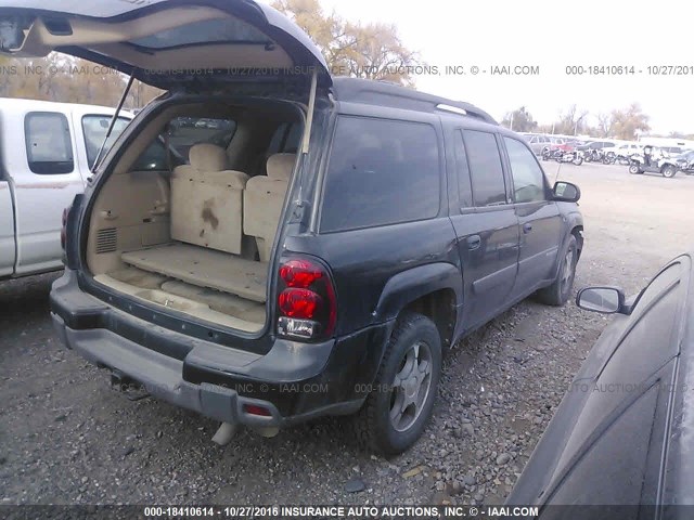 1GNET16S646235931 - 2004 CHEVROLET TRAILBLAZER EXT LS/EXT LT BLACK photo 4