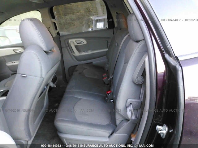 1GNLREED0AS135780 - 2010 CHEVROLET TRAVERSE LS PURPLE photo 8