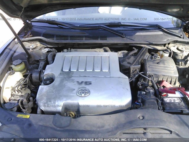 4T1BK46K67U535299 - 2007 TOYOTA CAMRY NEW GENERAT LE/XLE/SE BLACK photo 10