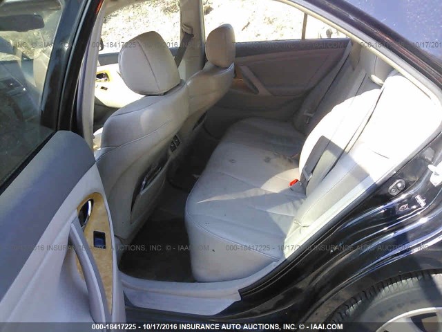 4T1BK46K67U535299 - 2007 TOYOTA CAMRY NEW GENERAT LE/XLE/SE BLACK photo 8