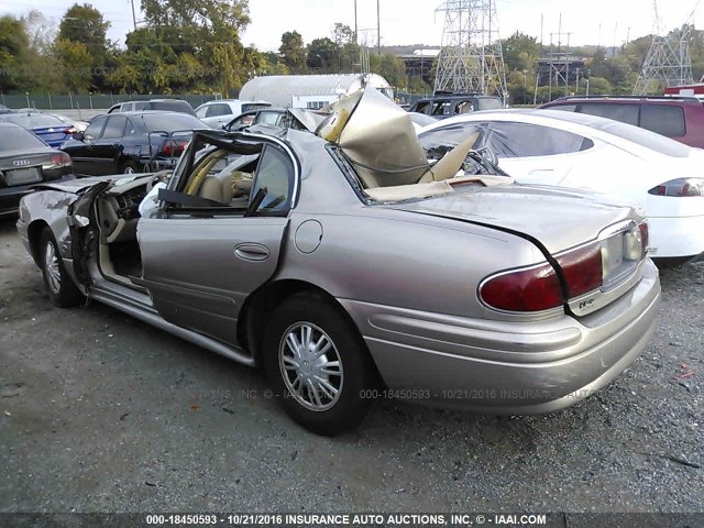 1G4HP54K644167321 - 2004 BUICK LESABRE CUSTOM BEIGE photo 3