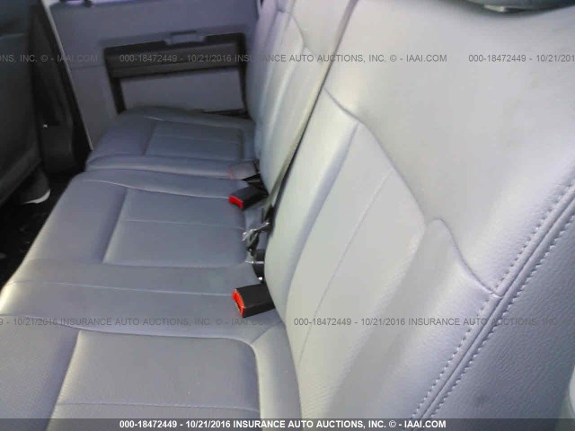 1FT8W3AT6FEB03186 - 2015 FORD F350 SUPER DUTY WHITE photo 8