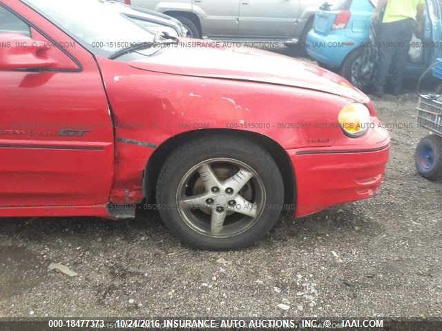 1G2NW12E5XM852631 - 1999 PONTIAC GRAND AM GT RED photo 5