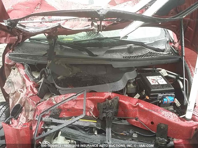 3GNBAADB4AS564002 - 2010 CHEVROLET HHR LS წითელი ფოტო 10