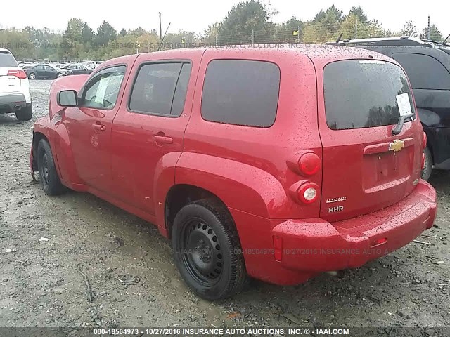 3GNBAADB4AS564002 - 2010 CHEVROLET HHR LS წითელი ფოტო 3