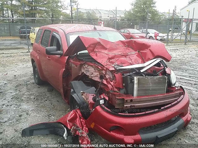 3GNBAADB4AS564002 - 2010 CHEVROLET HHR LS წითელი ფოტო 6