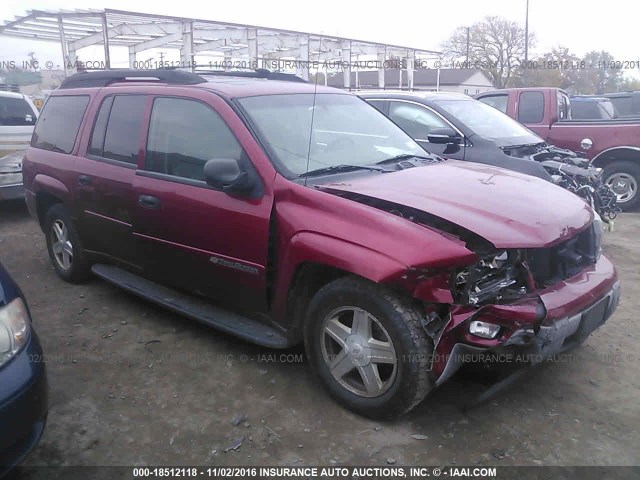 1GNET16S436151881 - 2003 CHEVROLET TRAILBLAZER EXT RED photo 1