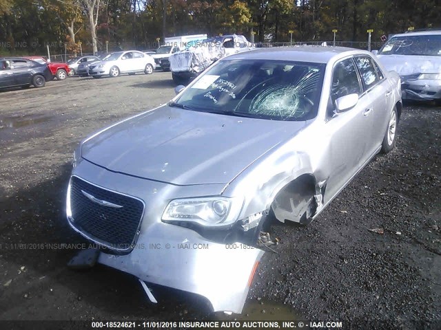 2C3CCAAG9GH207888 - 2016 CHRYSLER 300 LIMITED SILVER photo 2